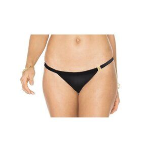 L'Agent Agent Provocateur Tayler Bikini Bottoms Gold Detail L